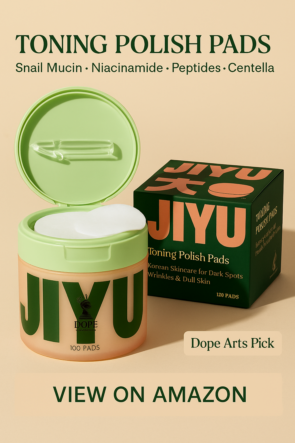 Hydrating Toner Pads — Dope Arts Curated [JiYu Edition]